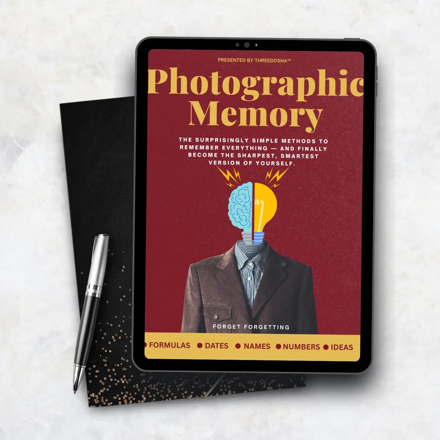 (eBook) How To Build Photographic Memory!- The Surprisingly Simple Methods to remember everything — and finally become the sharpest, smartest version of yourself. Delivery on Email)